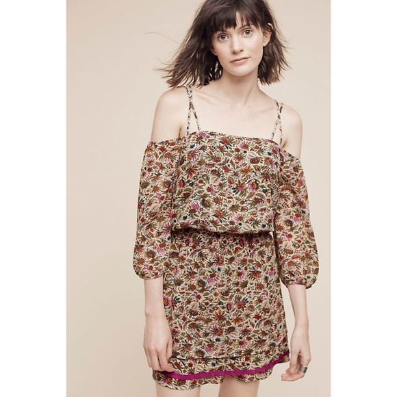 Anthropologie Dresses & Skirts - New ANTHROPOLOGIE EVERETT OFF-THE-SHOULDER DRESS